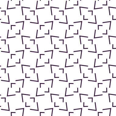 Dikişsiz geometrik süs vektör deseni. Soyut arka plan