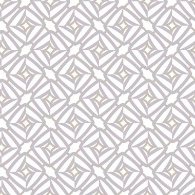 Geometrik süslemeli vektör deseni. Kusursuz tasarım dokusu.