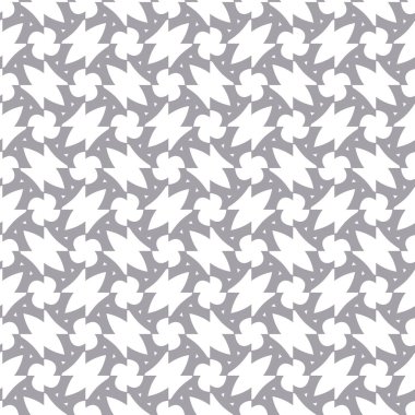 Geometrik süslemeli vektör deseni. Kusursuz tasarım dokusu.