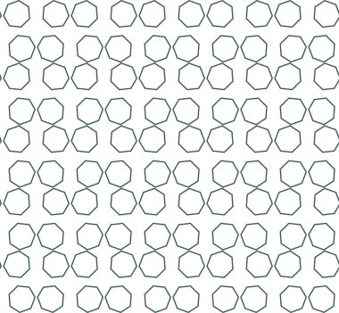 geometrik süsleme biçiminde kusursuz vektör deseni