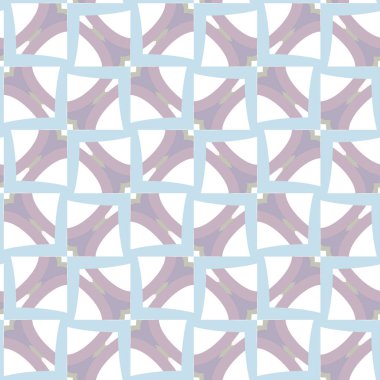 geometrik süsleme biçiminde kusursuz vektör deseni