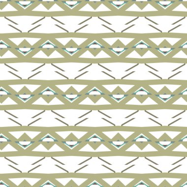 geometrik süsleme biçiminde kusursuz vektör deseni