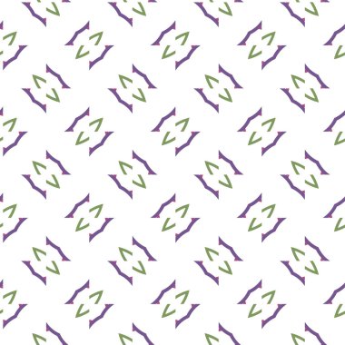 geometrik süsleme biçiminde kusursuz vektör deseni