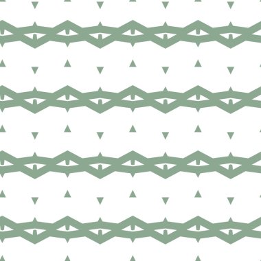 geometrik süsleme biçiminde kusursuz vektör deseni