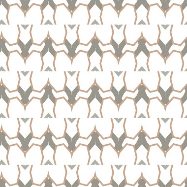 geometrik süsleme biçiminde kusursuz vektör deseni
