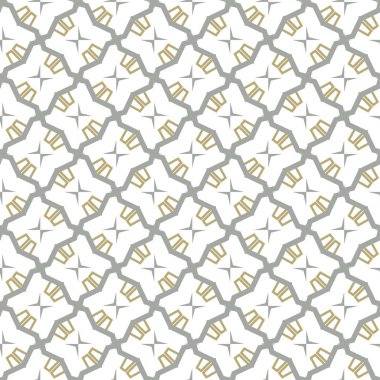 geometrik süsleme biçiminde kusursuz vektör deseni