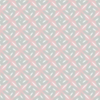 Dikişsiz geometrik süs vektör deseni. Soyut arka plan