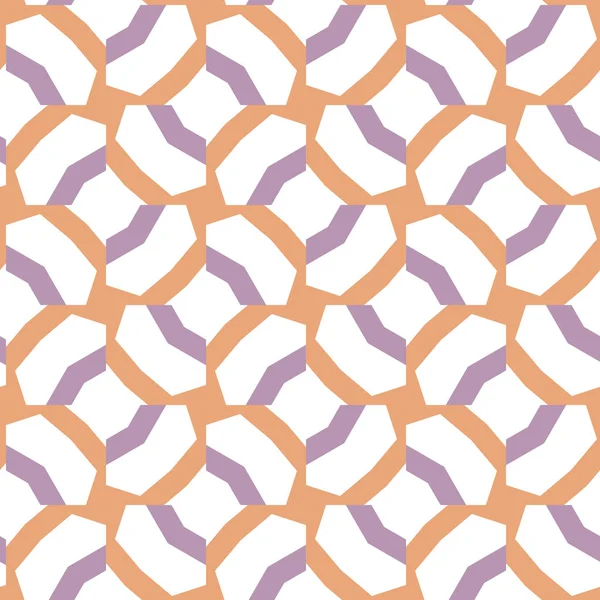 geometrik süsleme biçiminde kusursuz vektör deseni