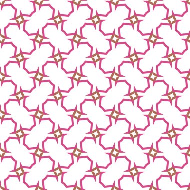 Dikişsiz geometrik süs vektör deseni. Soyut arka plan