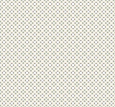 Dikişsiz geometrik süs vektör deseni. Soyut arka plan