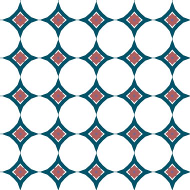 Dikişsiz geometrik süs vektör deseni. Soyut arka plan