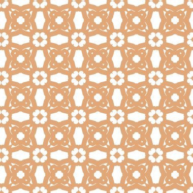 Dikişsiz geometrik süs vektör deseni. Soyut arka plan