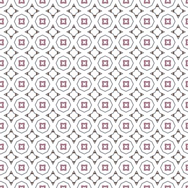 Dikişsiz geometrik süs vektör deseni. Soyut arka plan