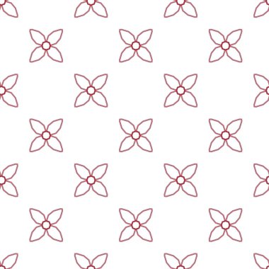 Dikişsiz geometrik süs vektör deseni. Soyut arka plan