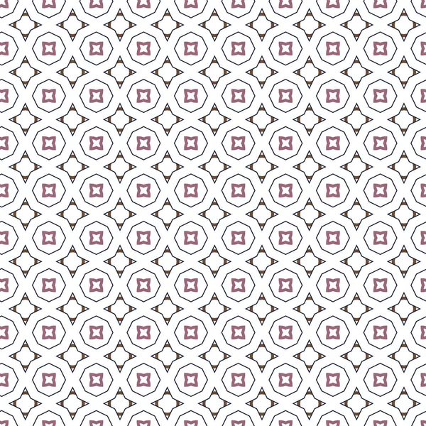 Dikişsiz geometrik süs vektör deseni. Soyut arka plan