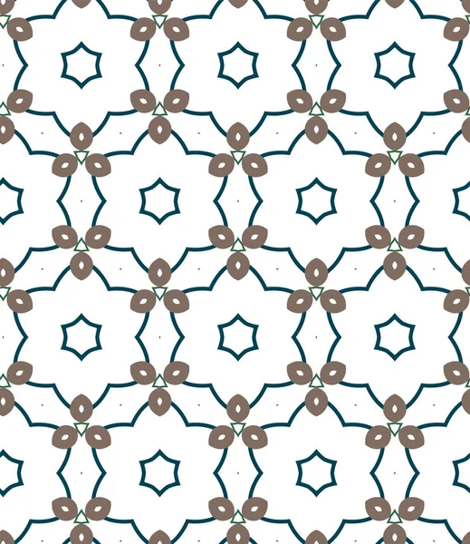 Dikişsiz geometrik süs vektör deseni. Soyut arka plan