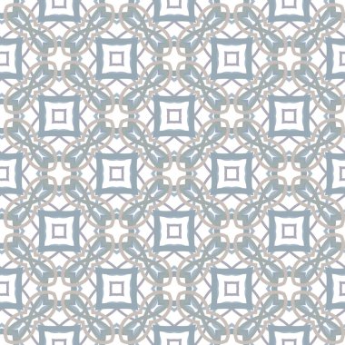 Dikişsiz geometrik süs vektör deseni. Soyut arka plan