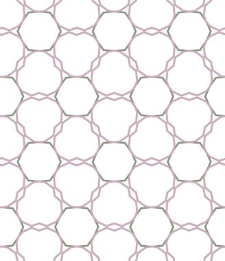 Dikişsiz geometrik süs vektör deseni. Soyut arka plan