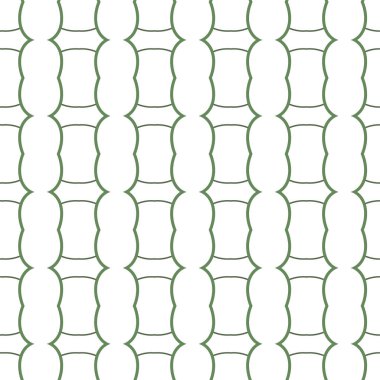 Geometrik süslemeli vektör deseni. Kusursuz tasarım dokusu.