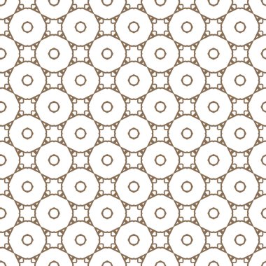 Geometrik süslemeli vektör deseni. Kusursuz tasarım dokusu.