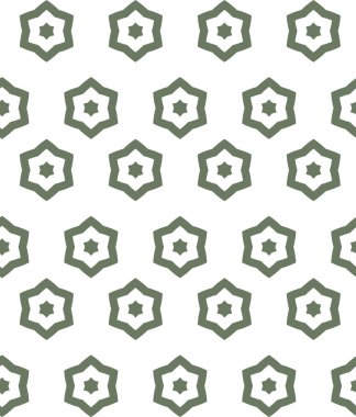 Geometrik süslemeli vektör deseni. Kusursuz tasarım dokusu.