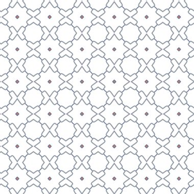 Geometrik süslemeli vektör deseni. Kusursuz tasarım dokusu.