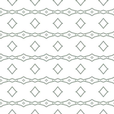 Geometrik süslemeli vektör deseni. Kusursuz tasarım dokusu.