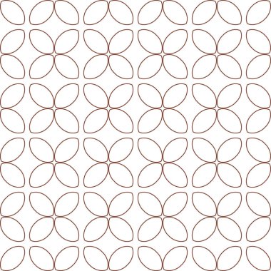 Geometrik süslemeli vektör deseni. Kusursuz tasarım dokusu.