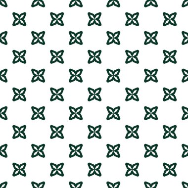 Geometrik süslemeli vektör deseni. Kusursuz tasarım dokusu.