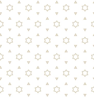 Geometrik süslemeli vektör deseni. Kusursuz tasarım dokusu.