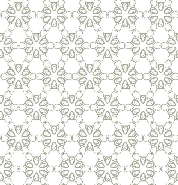 Geometrisches Ornamentales Vektormuster Nahtlose Design Textur — Stockvektor