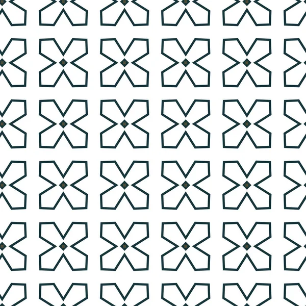 Geometrik süslemeli vektör deseni. Kusursuz tasarım dokusu.