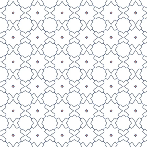 Geometrik süslemeli vektör deseni. Kusursuz tasarım dokusu.
