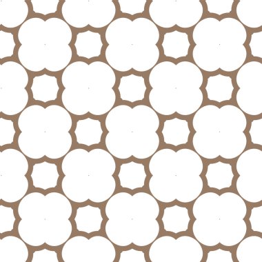 Geometrik süslemeli vektör deseni. Kusursuz tasarım dokusu.