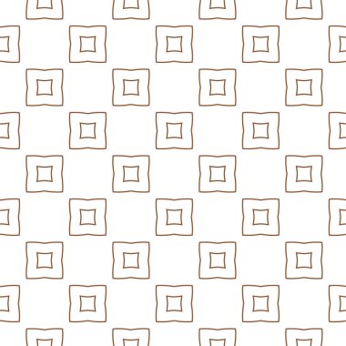 Geometrik süslemeli vektör deseni. Kusursuz tasarım dokusu.