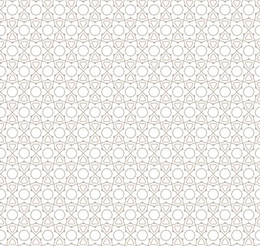 Geometrik süslemeli vektör deseni. Kusursuz tasarım dokusu.