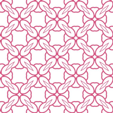 Geometrik süslemeli vektör deseni. Kusursuz tasarım dokusu.