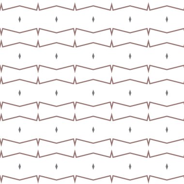 Geometrik süslemeli vektör deseni. Kusursuz tasarım dokusu.