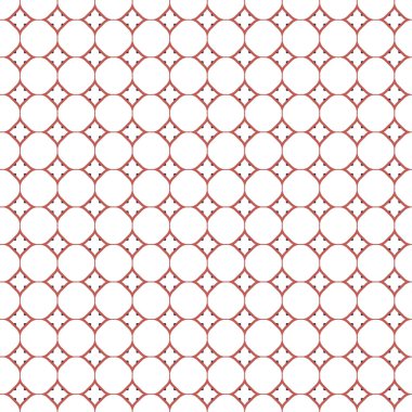 geometrik süsleme biçiminde kusursuz vektör deseni