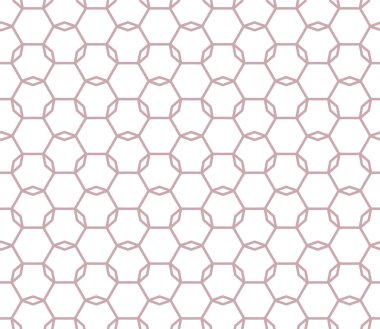 geometrik süsleme biçiminde kusursuz vektör deseni