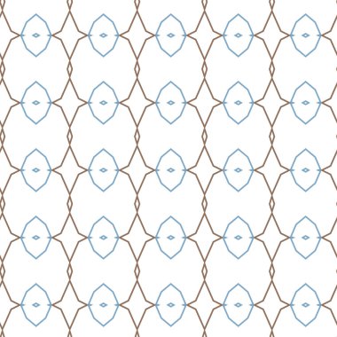 Kusursuz Vektör Deseni. Geometrik Süsleme Biçiminde Arkaplan DokusuName.