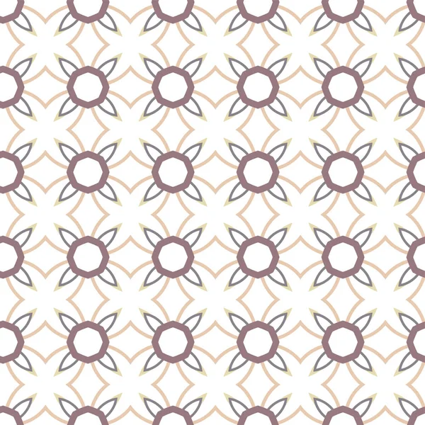 Geometrik süslemeli vektör deseni. Kusursuz tasarım dokusu.