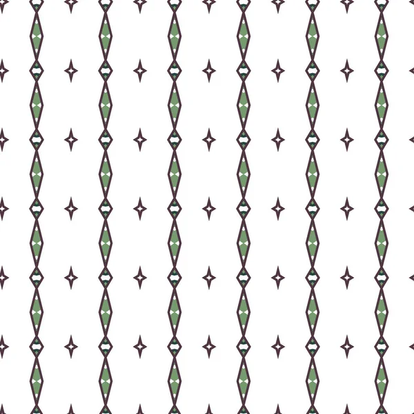 Geometrik süslemeli vektör deseni. Kusursuz tasarım dokusu.