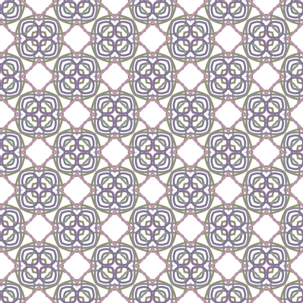 Geometrik süslemeli vektör deseni. Kusursuz tasarım dokusu.