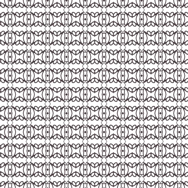 Geometrik süslemeli vektör deseni. Kusursuz tasarım dokusu.