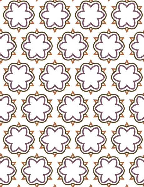 Geometrik süslemeli vektör deseni. Kusursuz tasarım dokusu.