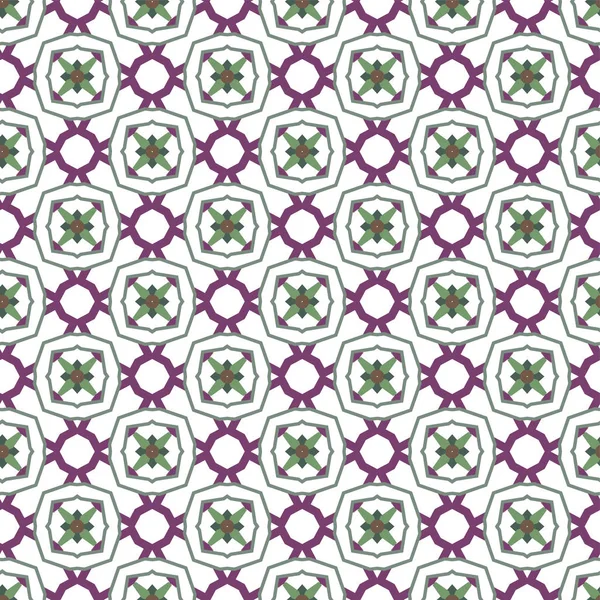 Geometrik süslemeli vektör deseni. Kusursuz tasarım dokusu.