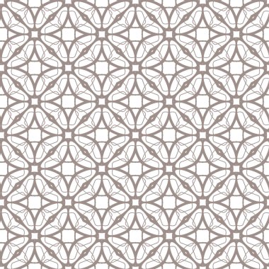 Kusursuz Vektör Deseni. Geometrik Süsleme Biçiminde Arkaplan DokusuName.