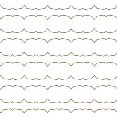 Kusursuz Vektör Deseni. Geometrik Süsleme Biçiminde Arkaplan DokusuName.