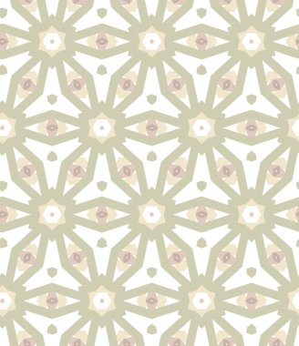 Kusursuz Vektör Deseni. Geometrik Süsleme Biçiminde Arkaplan DokusuName.
